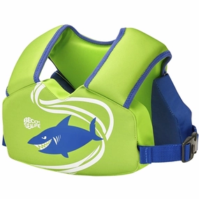 Sand Resistant Lining Anti Pilling Surface Treatment Beco Sealife Float Vest Easy-fit Green