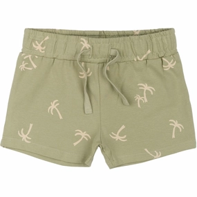 THE NEW Siblings Tea AOP Otto Toddler Shorts Minimal Finish