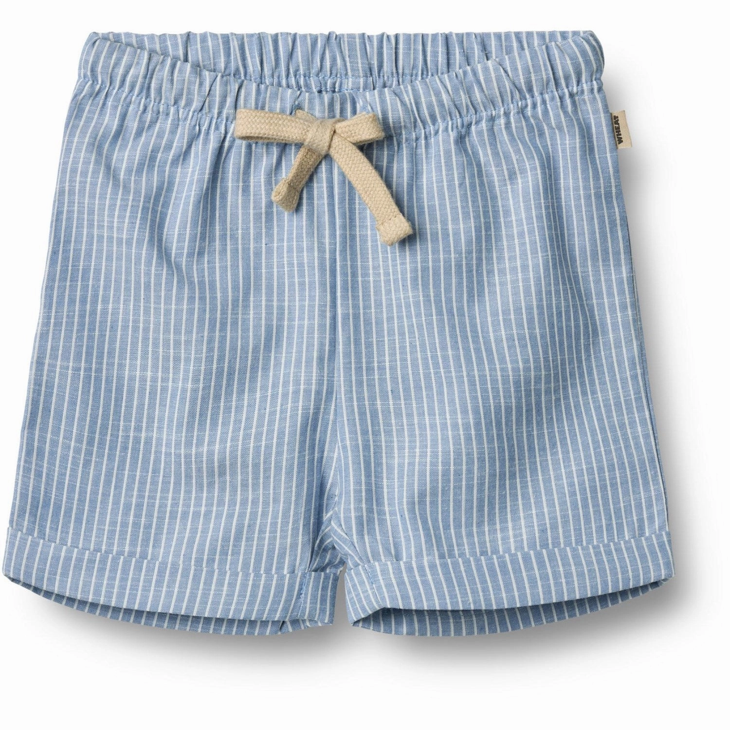 Reflective Safety Details Wheat Blue Stripe Shorts Milton