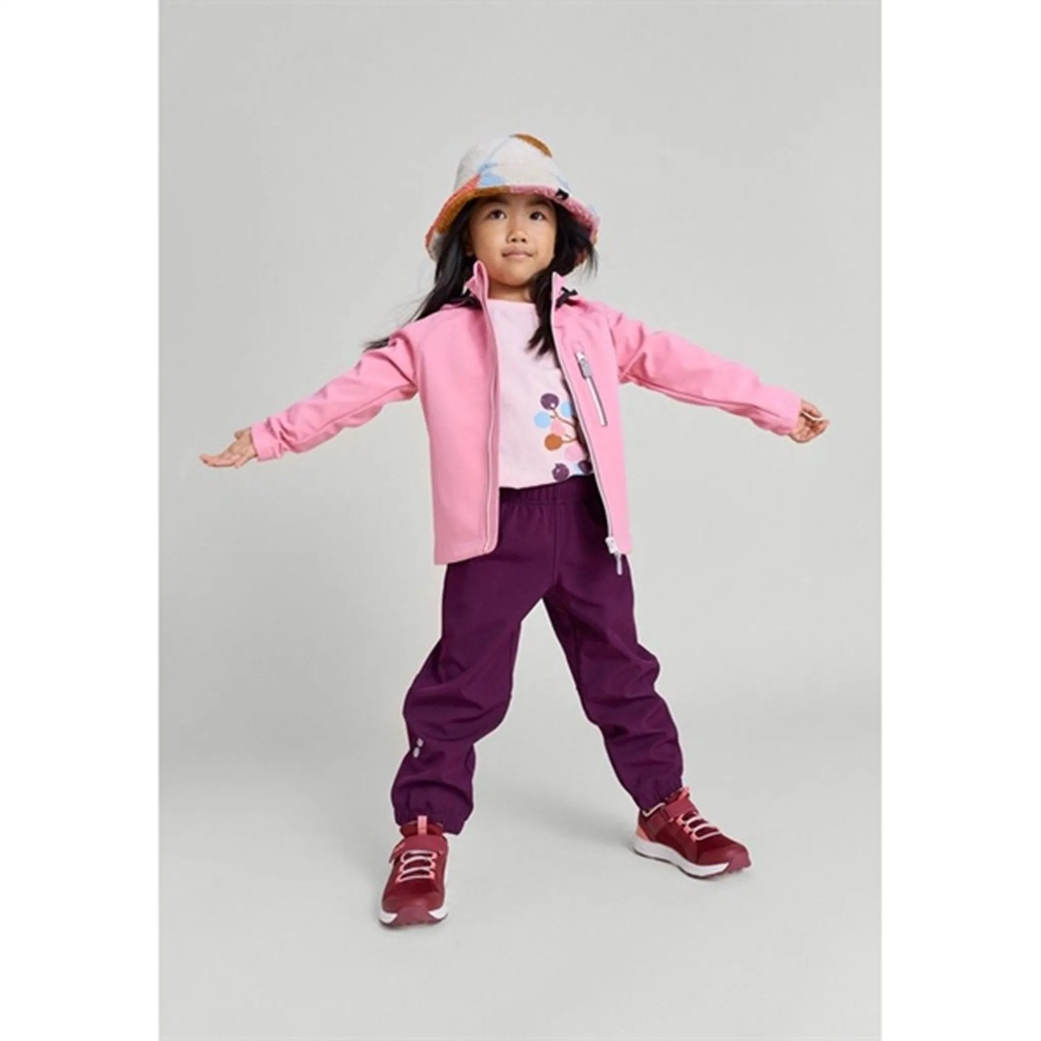 Reima Softshell Pants Oikotie Deep purple Trendy Waist