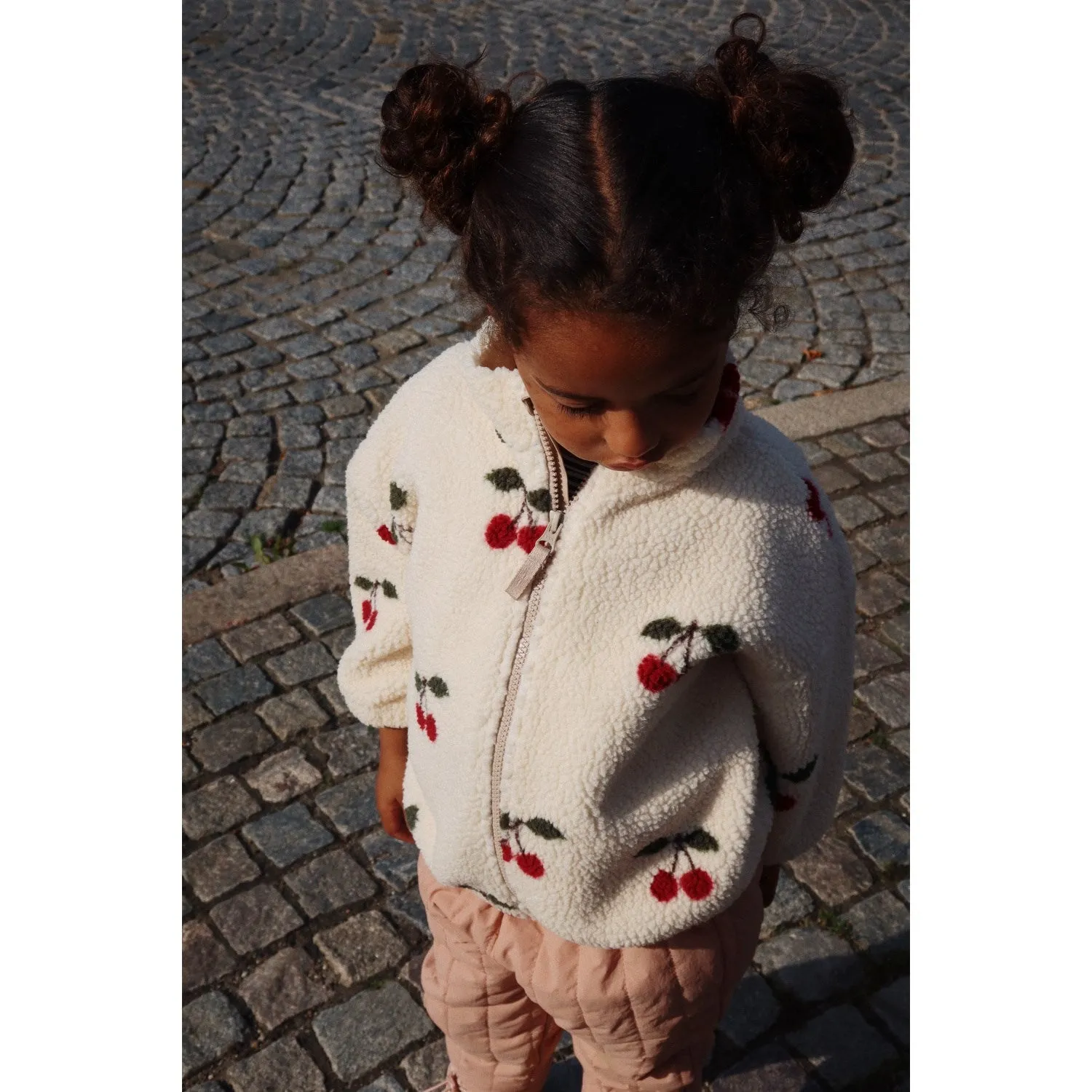 Wireless Headphone Pocket Konges Sl?jd Cherry Jody Teddy Jacket Grs