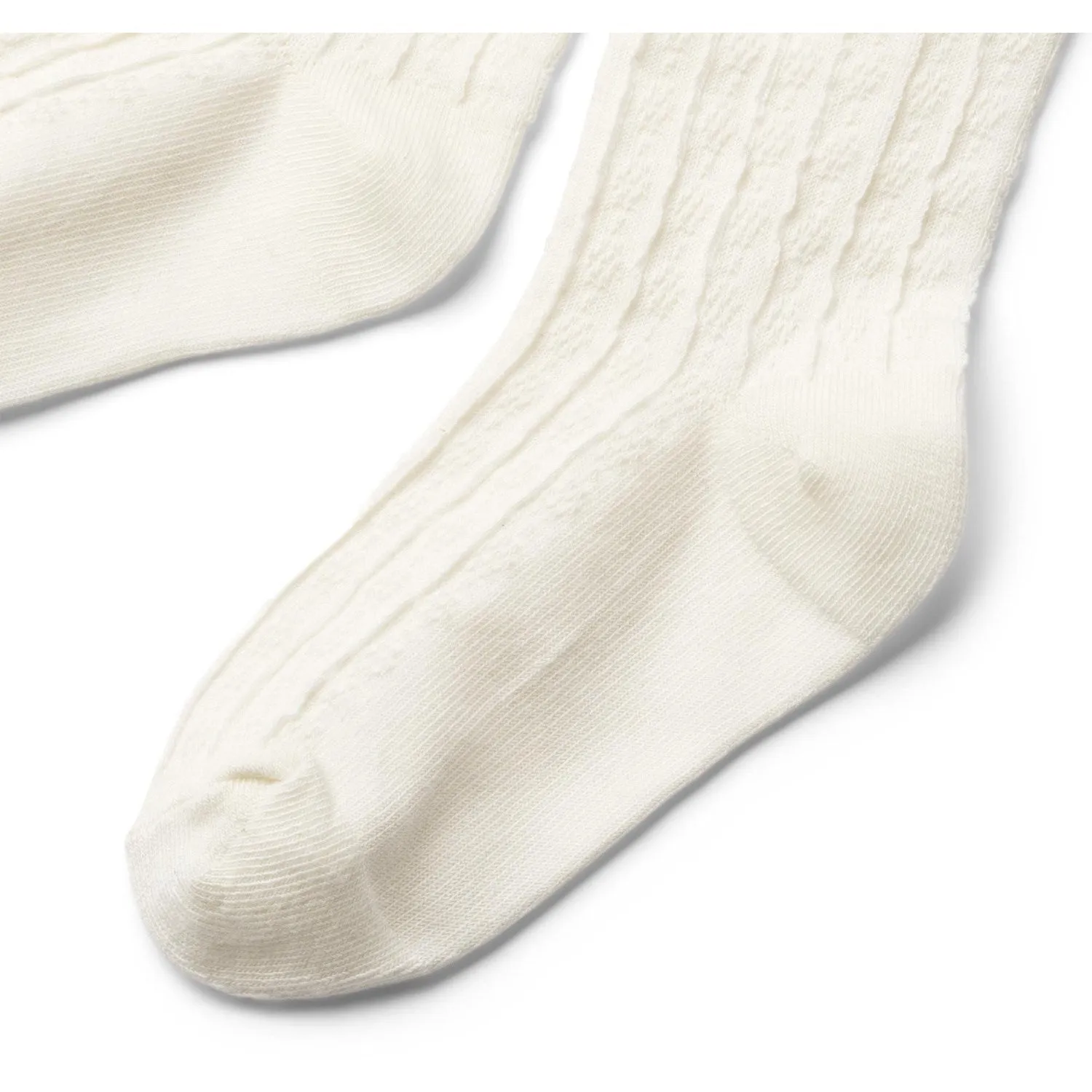 Wheat Powder 2 Pk Izzy Pointelle Tights Wrinkle-resistant-property-feature Outdoor-clothing-characteristic