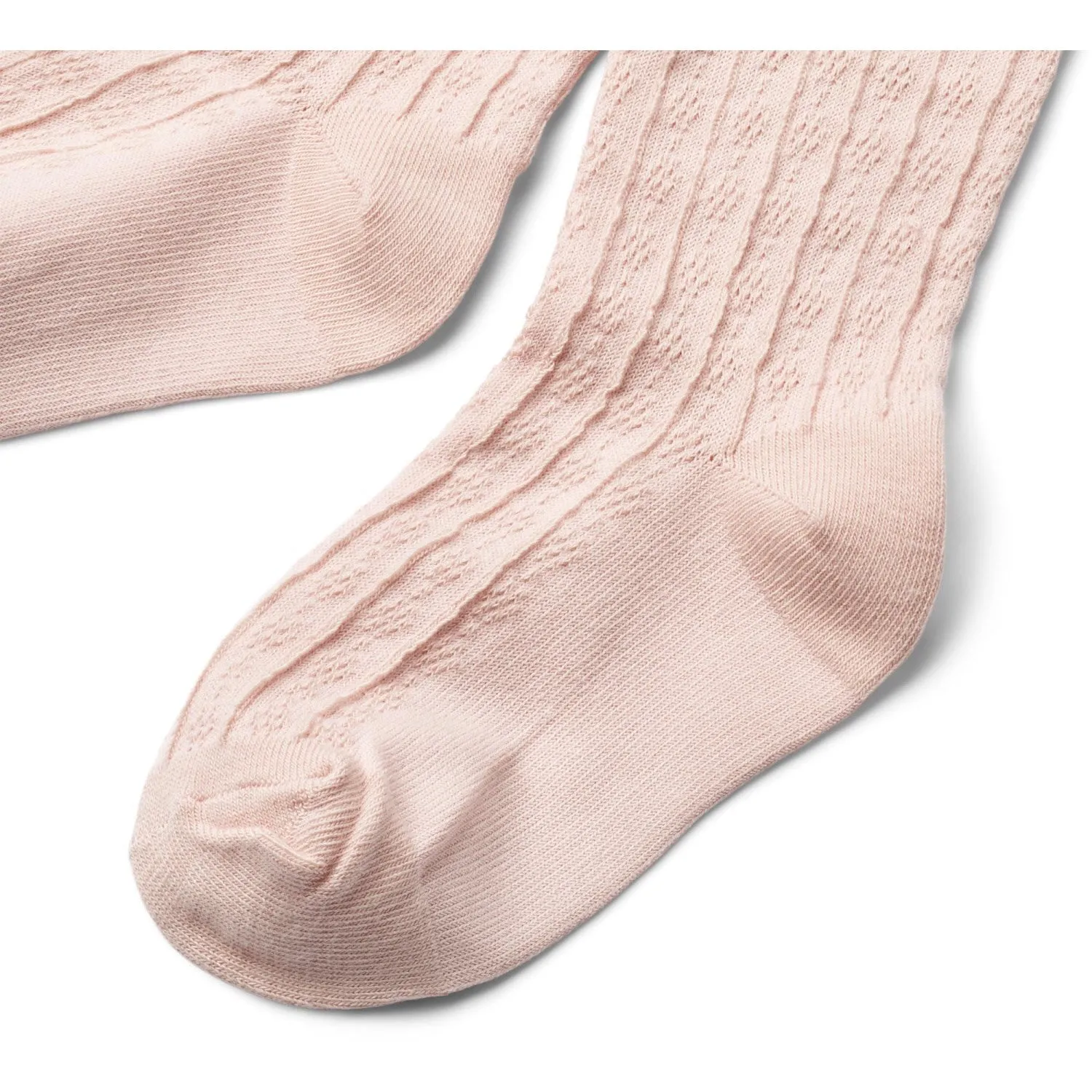 Striped Fitness Wheat Powder 2 Pk Izzy Pointelle Tights