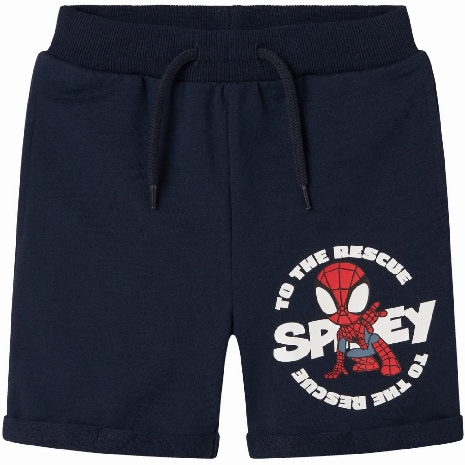 Name It Navy Blazer Mani Spidey Regular Sweat Shorts shrink-resistant Warm Days