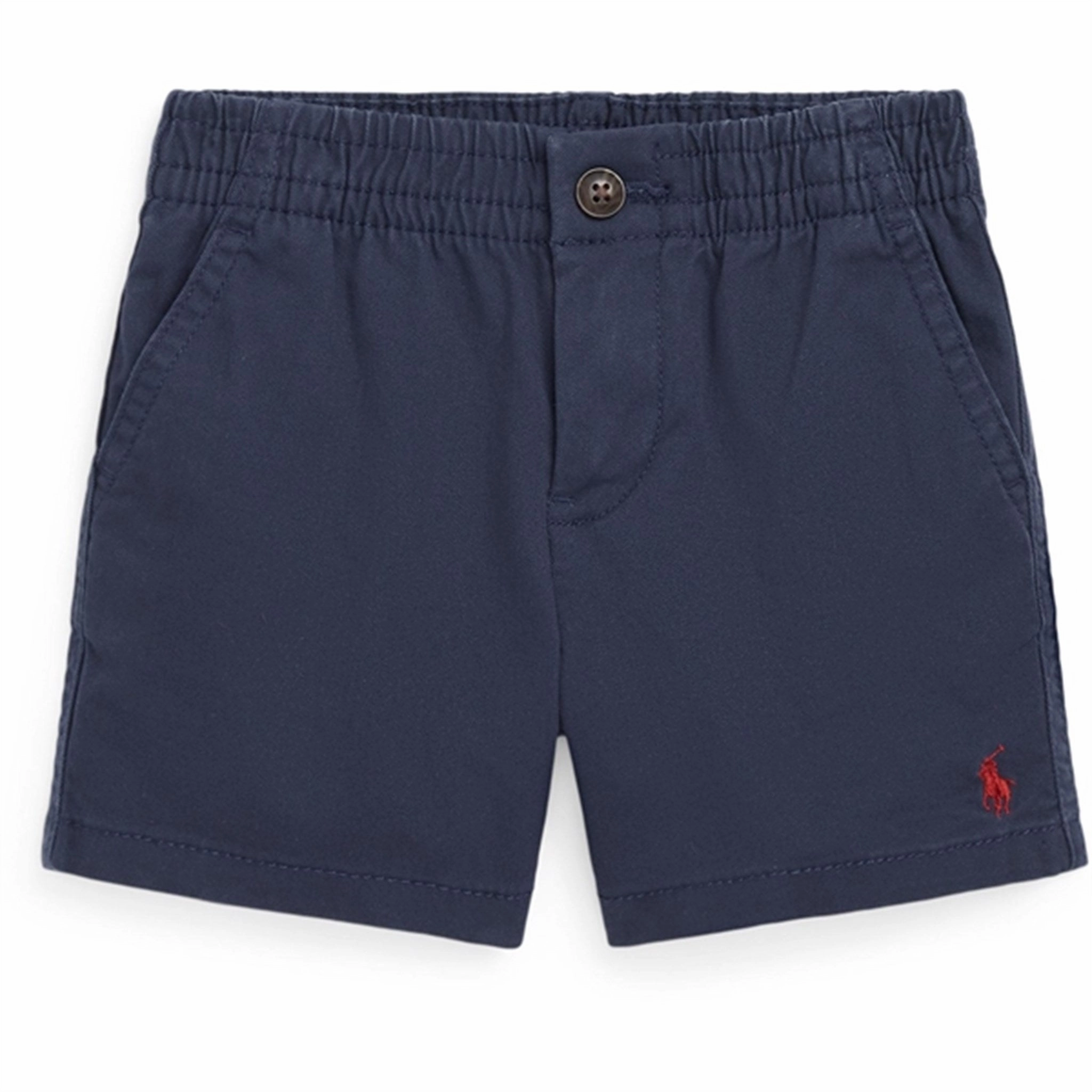 Odor Resistant Finish Laser Cut Edges Ralph Lauren Baby Boy Shorts Newport Navy