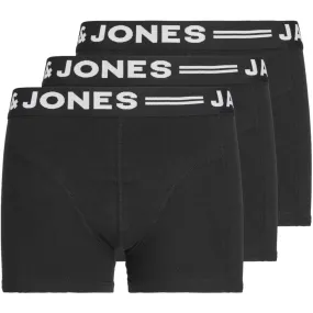 Comfort Technology Everyday Essential Jack & Jones Junior Black Sense Boxershort 3-pack Noos