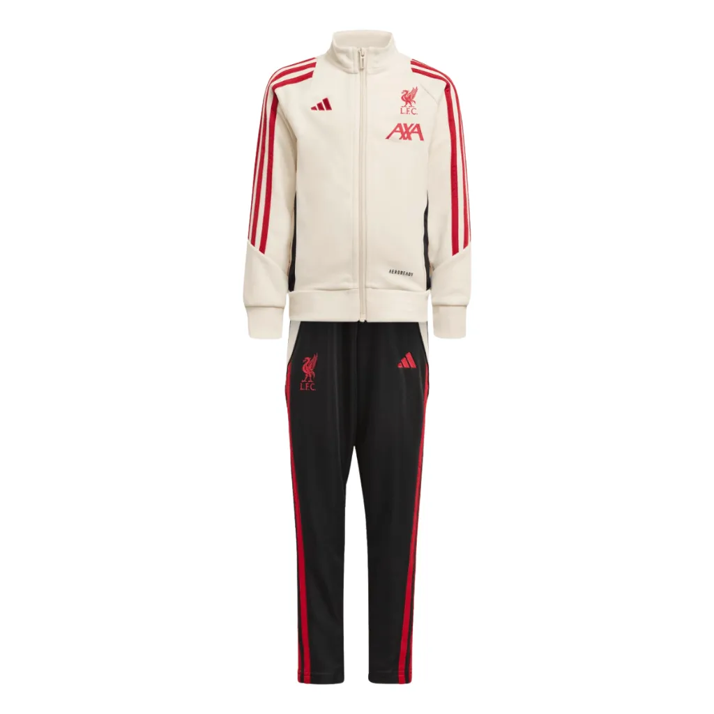 adidas Liverpool FC Tiro Tracksuit Infant WrinkleResistant Texture