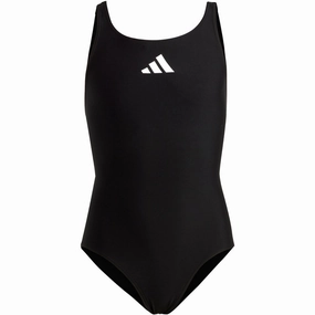 adidas Originals Black/White 3 Bars Sol St Y Swimsuit Cutting edge
