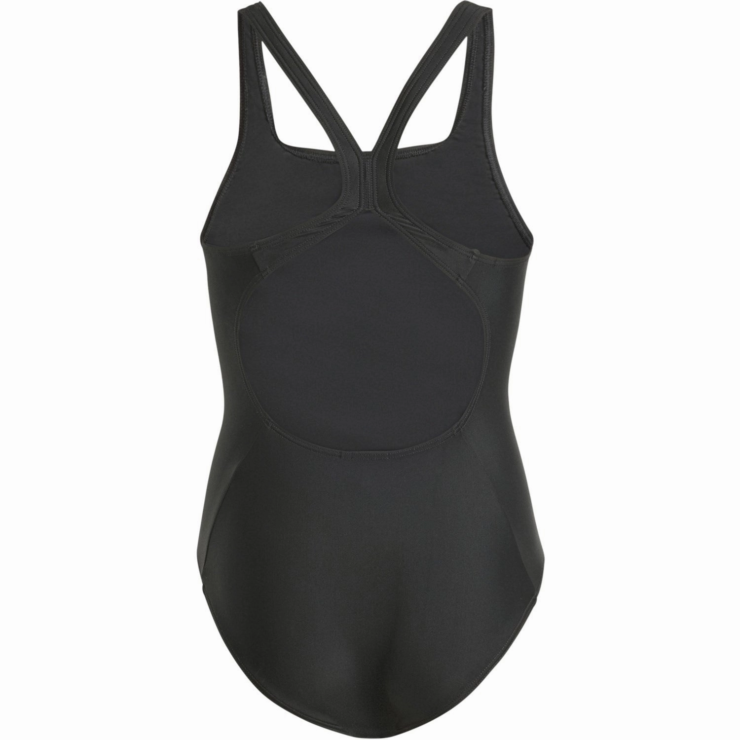 adidas Originals Black/White 3S Bld Swimsuit Button-Accents