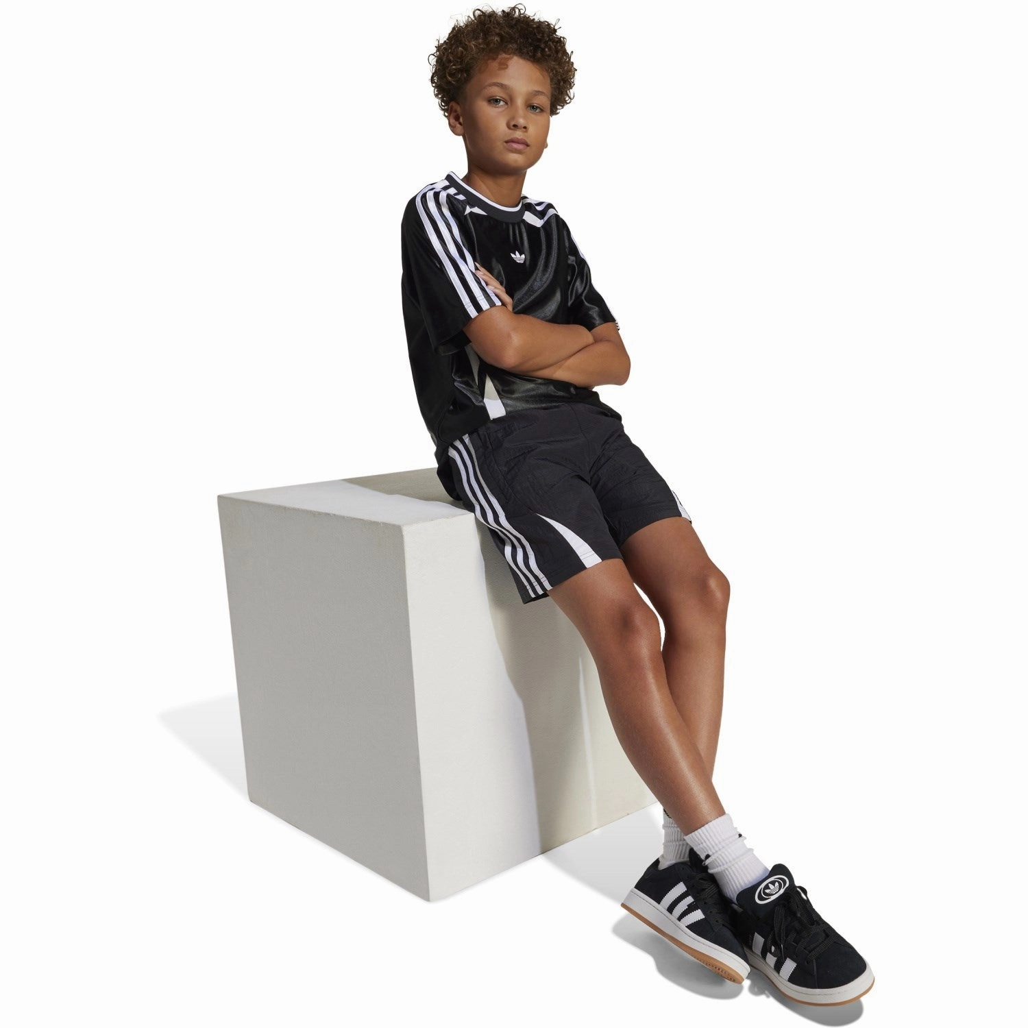 adidas Originals Black Woven Shorts Anti Friction Seams QuickDryTechnology