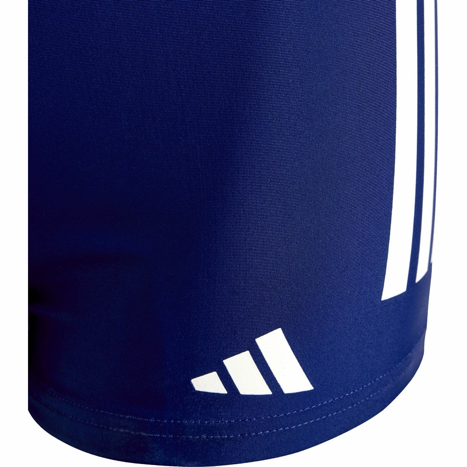 adidas Originals Dark Blue/White 3S Bld Swim Boxer Y Stretch Weave Fabric