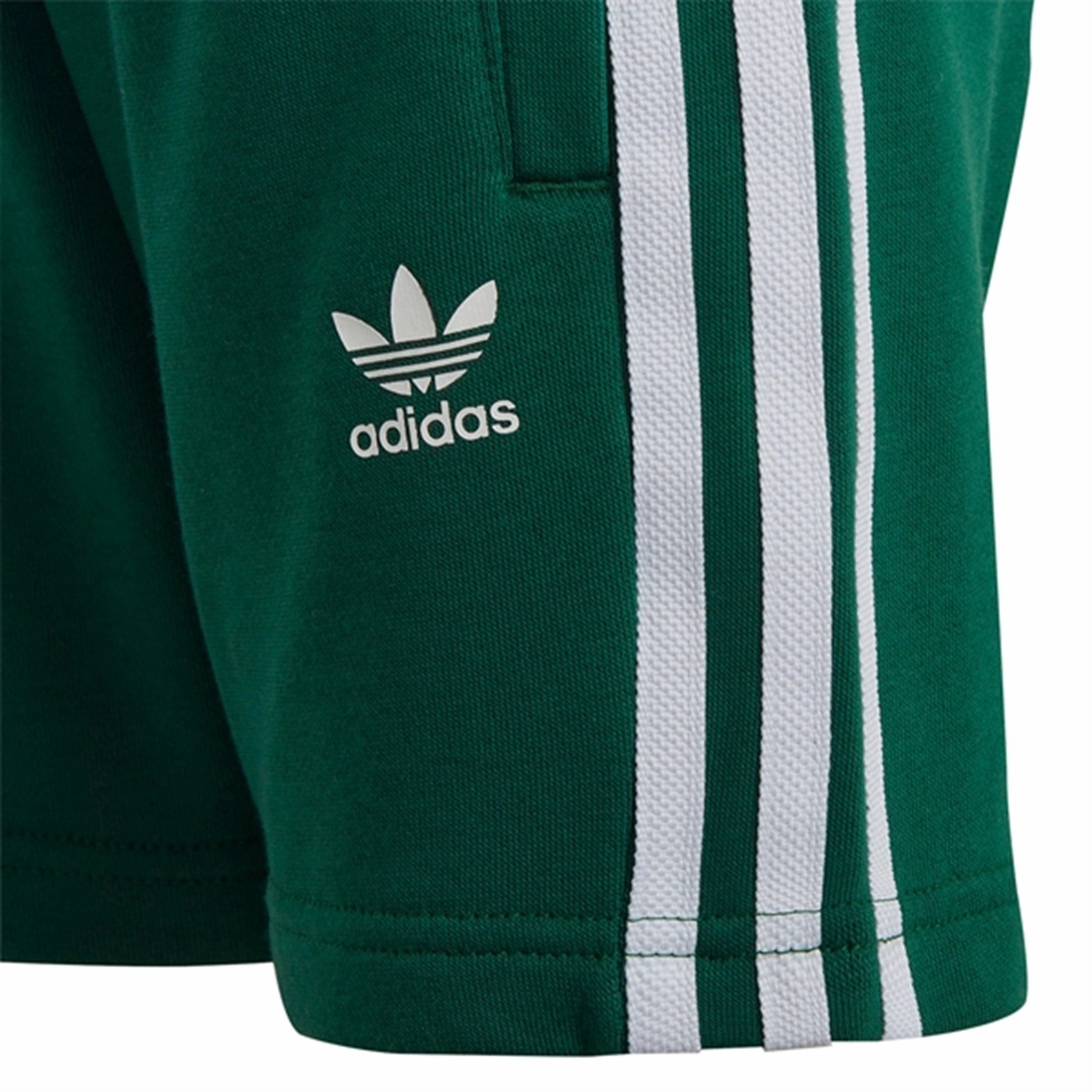 Odor Control Treatment Ultra Soft Lining adidas Originals Dark Green Shorts Tee Set