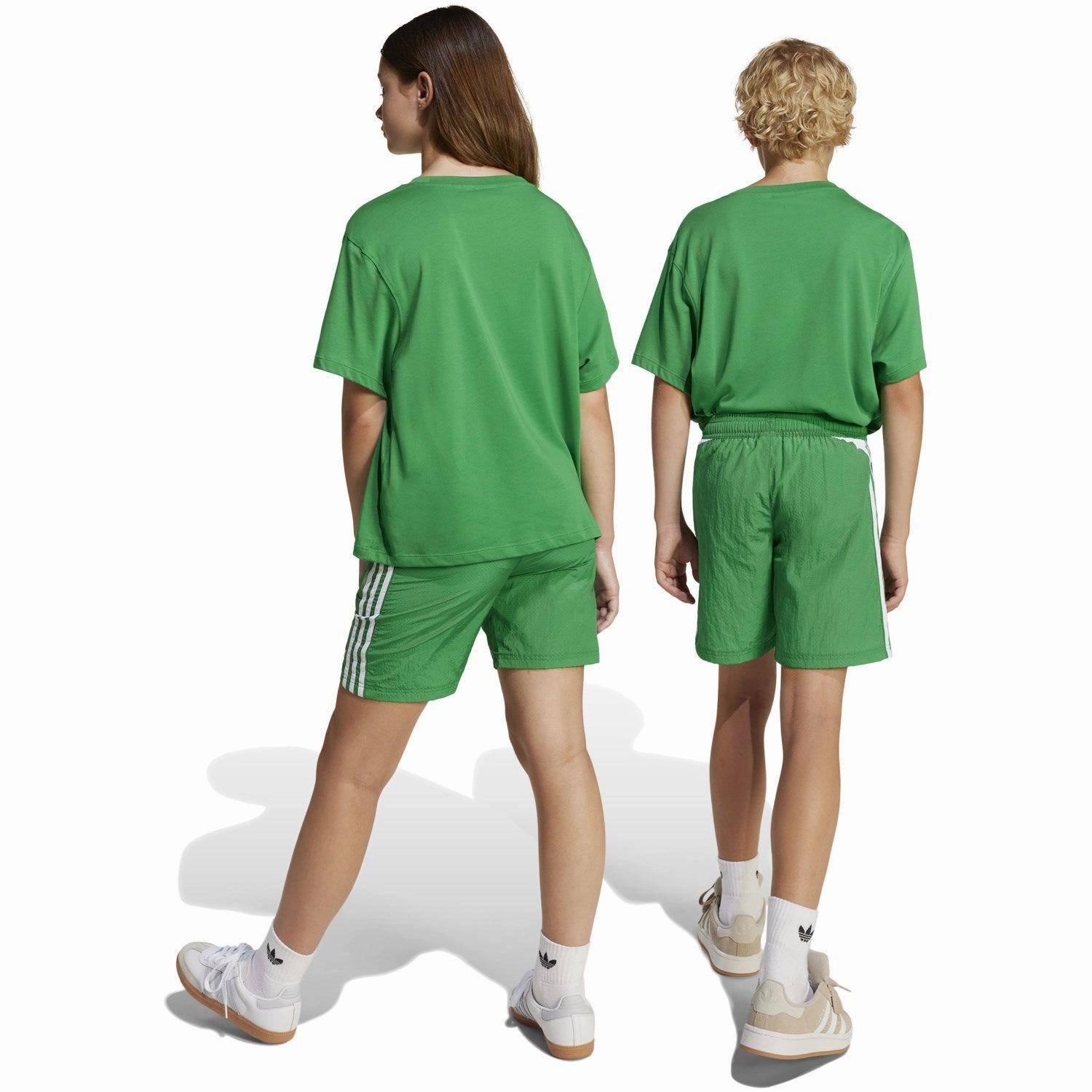 adidas Originals Green Woven Shorts Outdoor Vibe