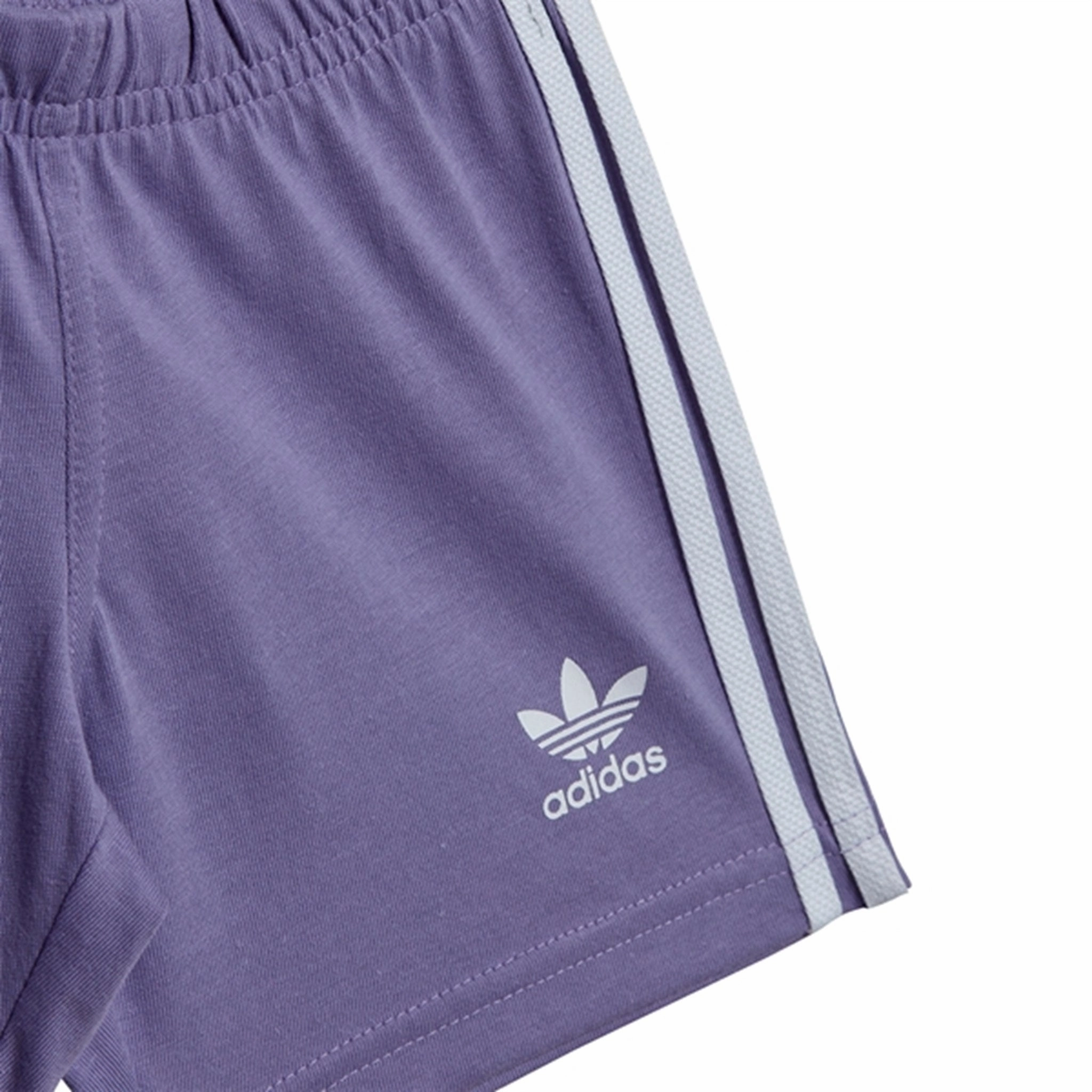 adidas Originals Maglil Shorts Tee Set Wrinkle Resistant Treatment