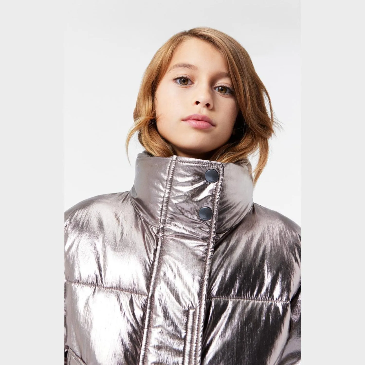 Molo Warm Silver Hansine Jacket All Weather Versatility Weather resistant