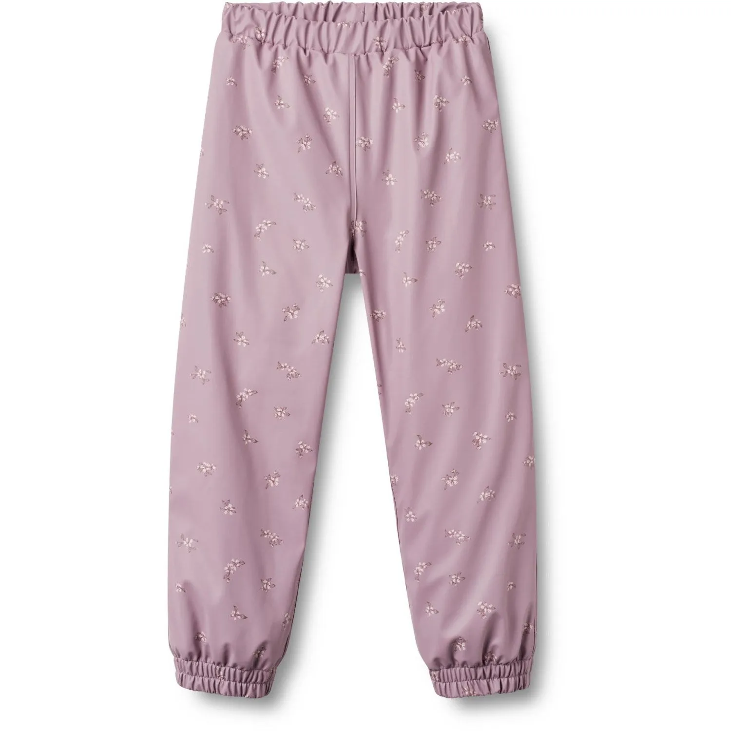 Casual Layer Wheat Soft Lilac Flowers Thermo Rain Pants Um