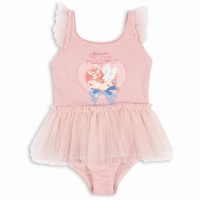 Relaxing Beach Konges Sl?jd Powder Pink Amandine Swimsuit