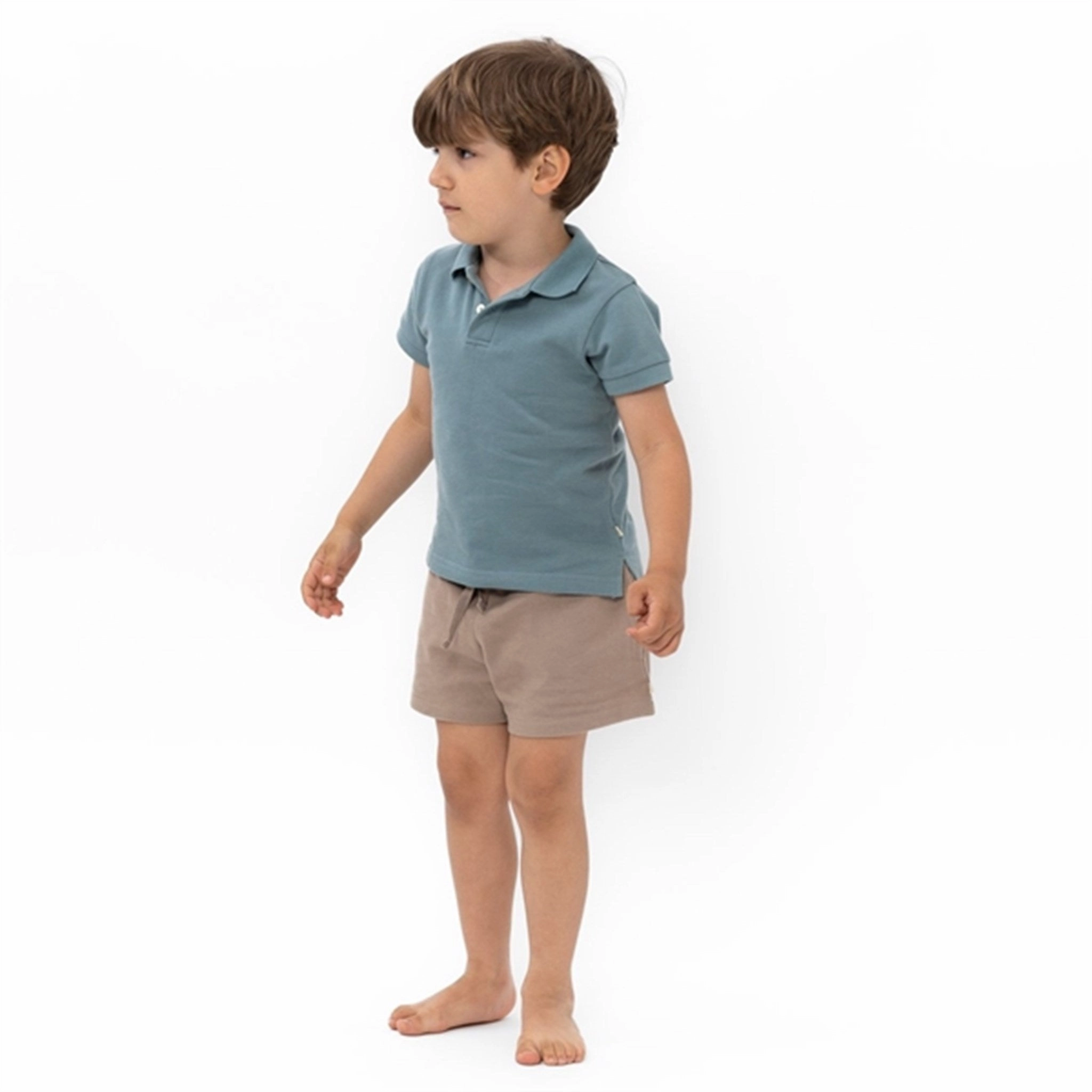 Minimalisma Ejby Shorts Galaxy Grey Moisture Wicking Fabric