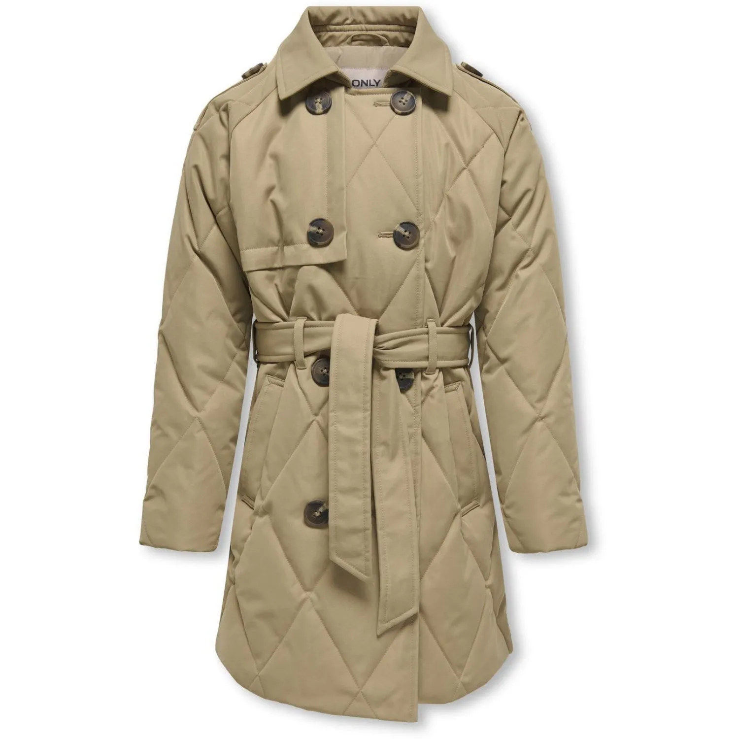 Beauty kids ONLY Petrified Oak Mauda Quilted Jacket