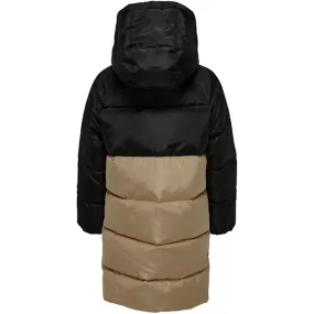 kids only Black Newbecca Puffer Jacket Curve-Enhancing