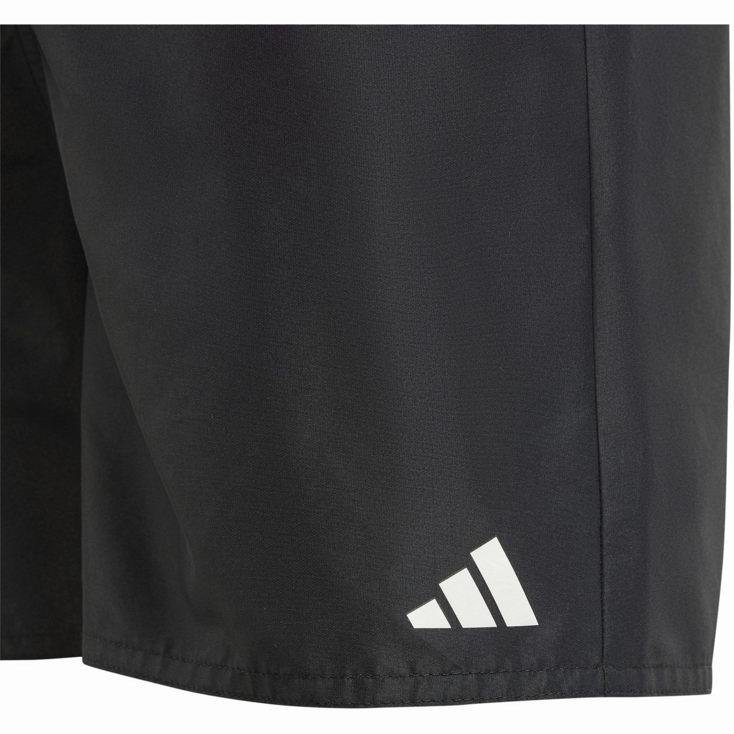 Sunny Retreat Outdoor Fashion adidas Originals Black/White Solid Swim Shorts By