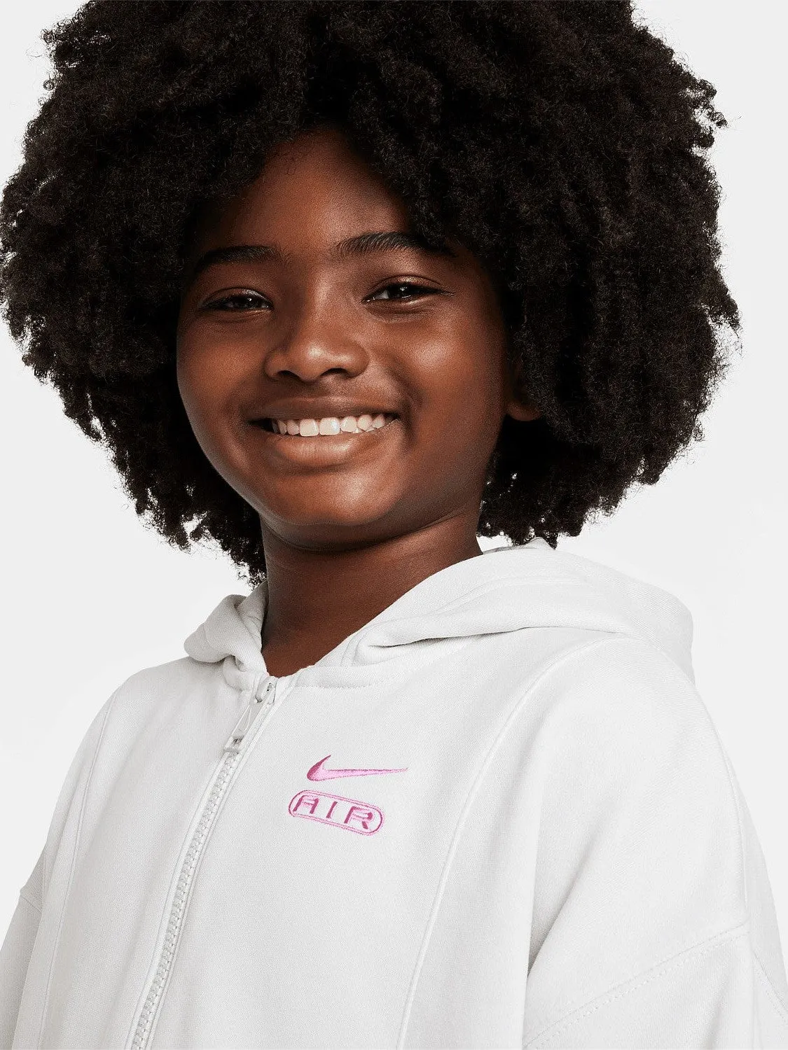 Air French Terry Full-Zip Hoodie Cross Ventilation Matrix