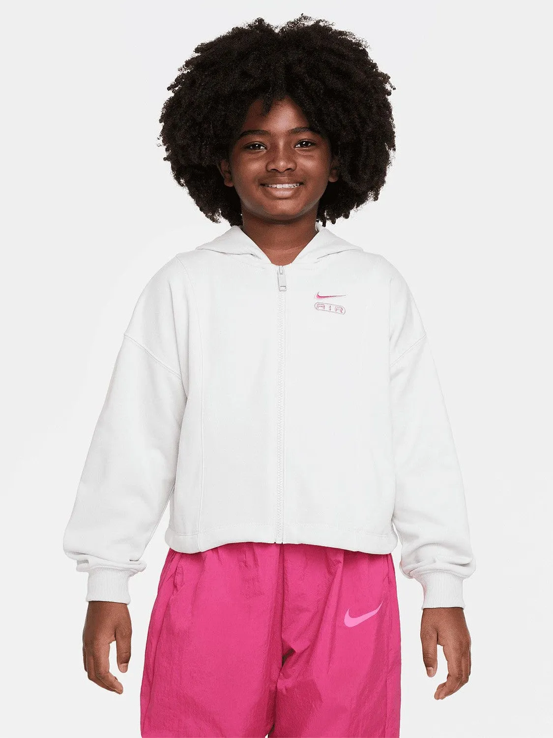 Air French Terry Full-Zip Hoodie Quick Motion Flexible Cuffs