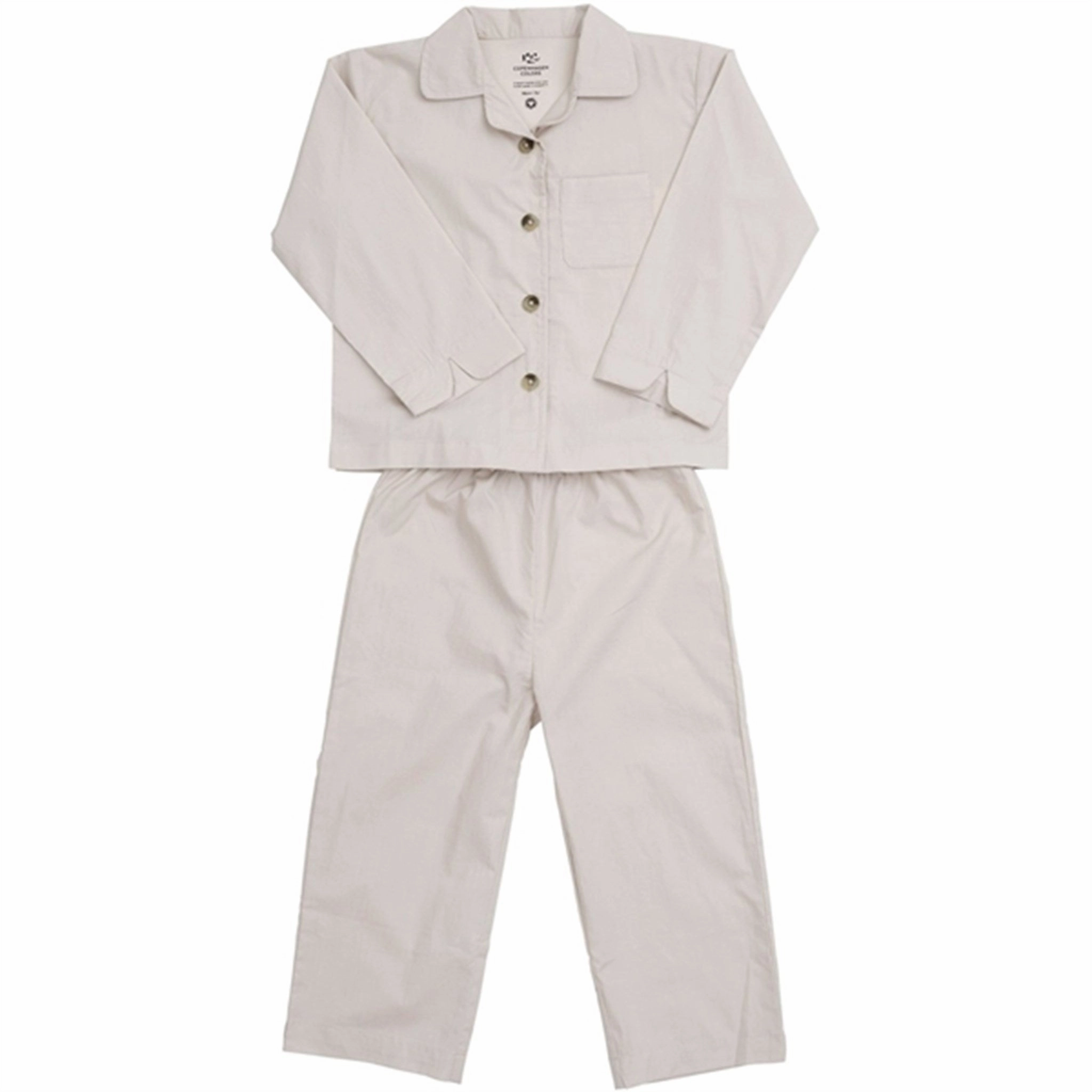 Copenhagen Colors Lt. Grey 2-Pack Pyjamas Set Hyper Cycling Trendy Trip