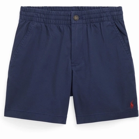 Polo Ralph Lauren Boy Shorts Newport Navy Recycled Elastic Trim