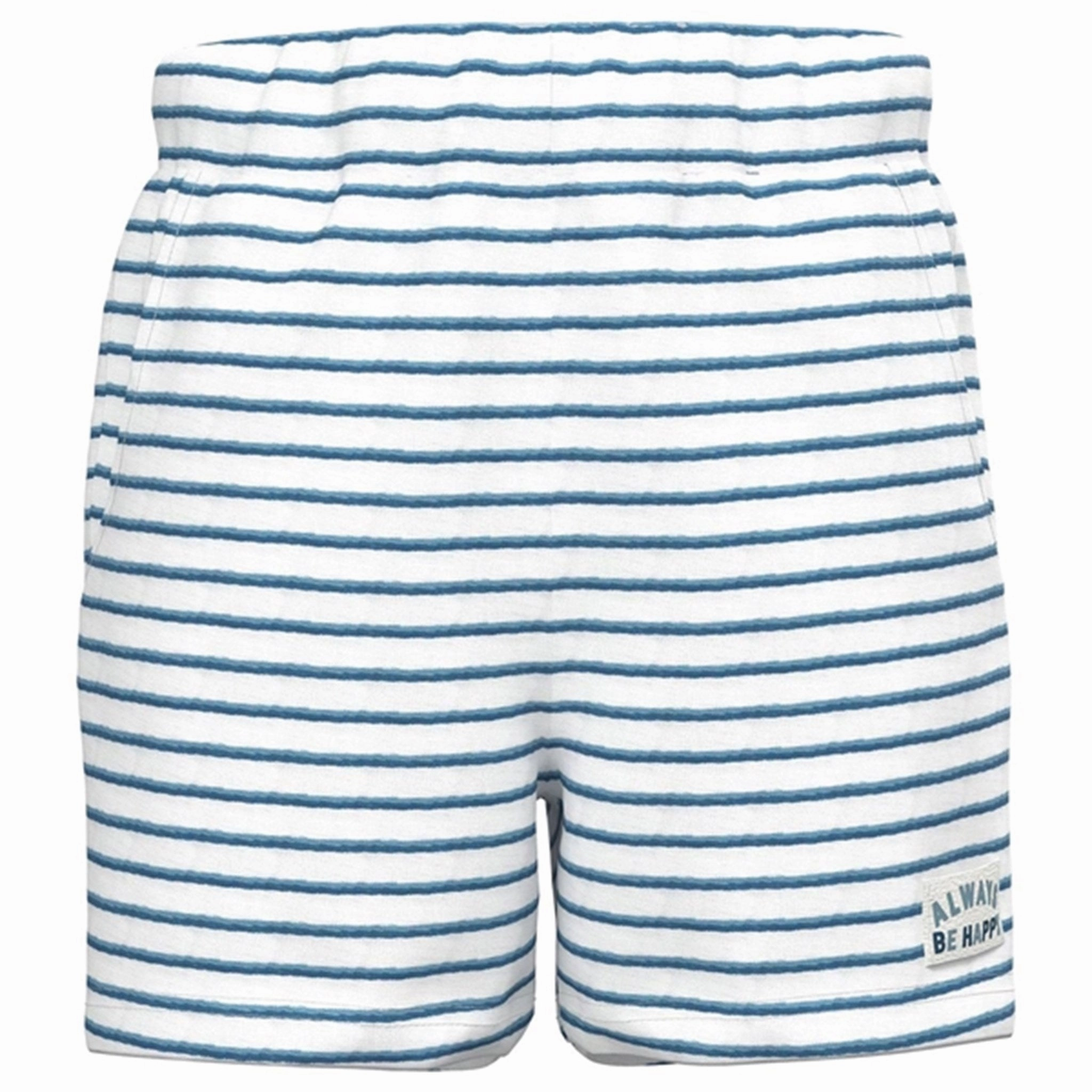 Name it Smoke Blue Josuf Shorts High-Performance Fit Clean Stretch