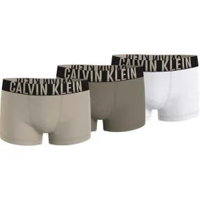 Calvin Klein Boxer Shorts 3-Pack Mistybeige/Moldedclay/Pvhwhite Free Movement Flat Seams