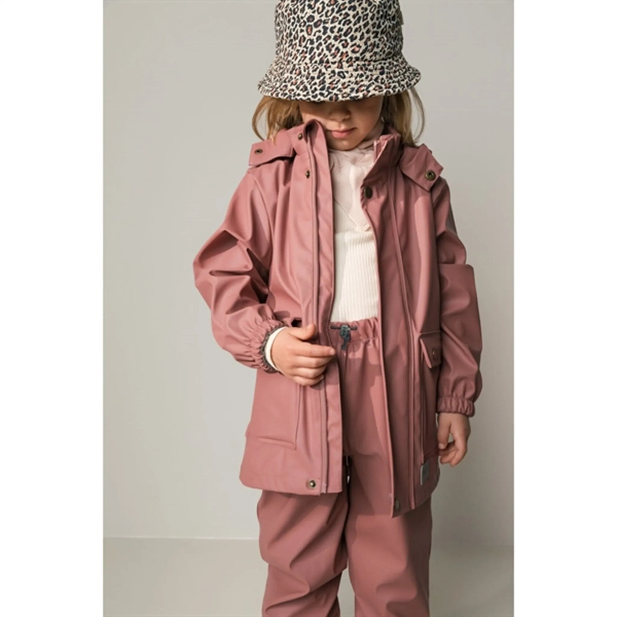MarMar Osmund Rainwear Set Rose Parfait Rain Friendly Light Pack