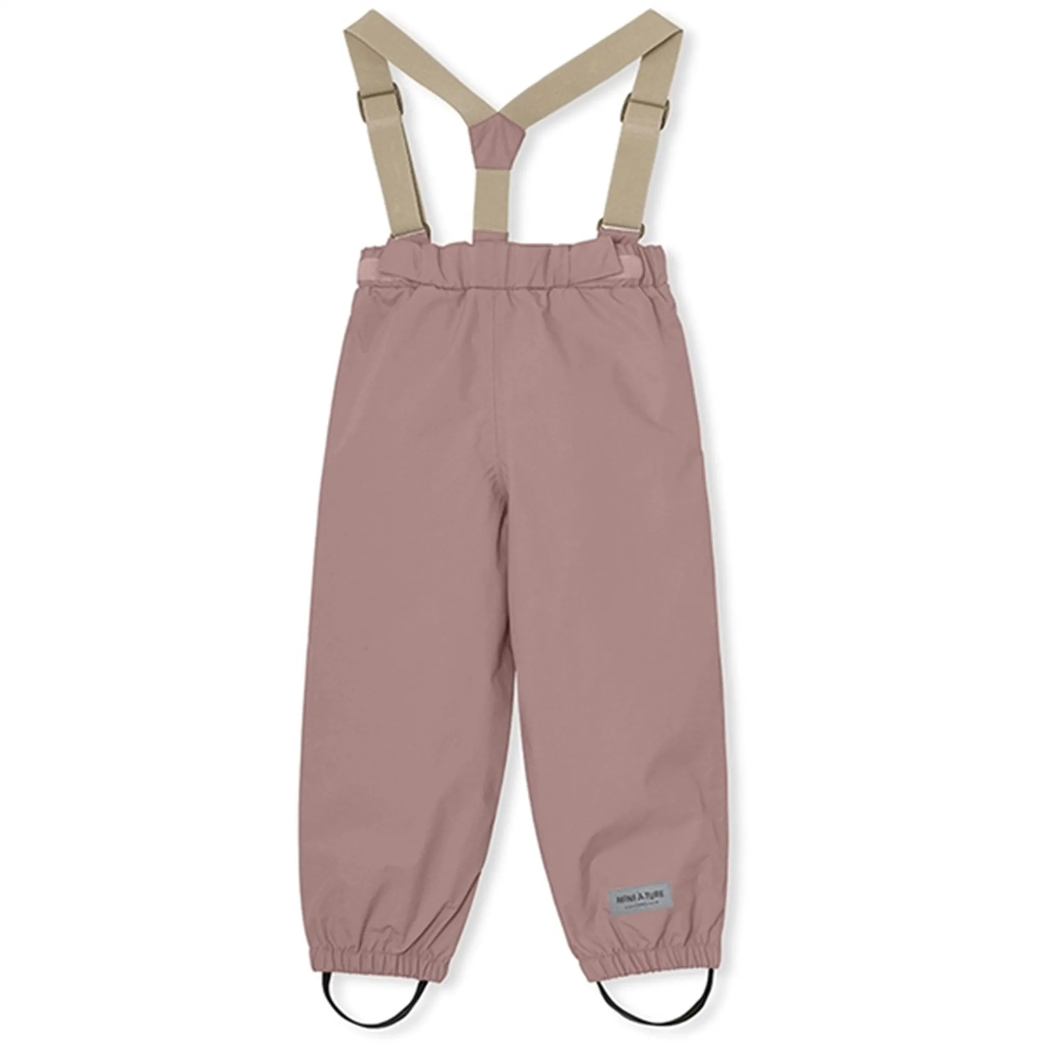 snag resistant Wardrobe Essential MINI A TURE Wilans Suspender Pants Pale Woodrose