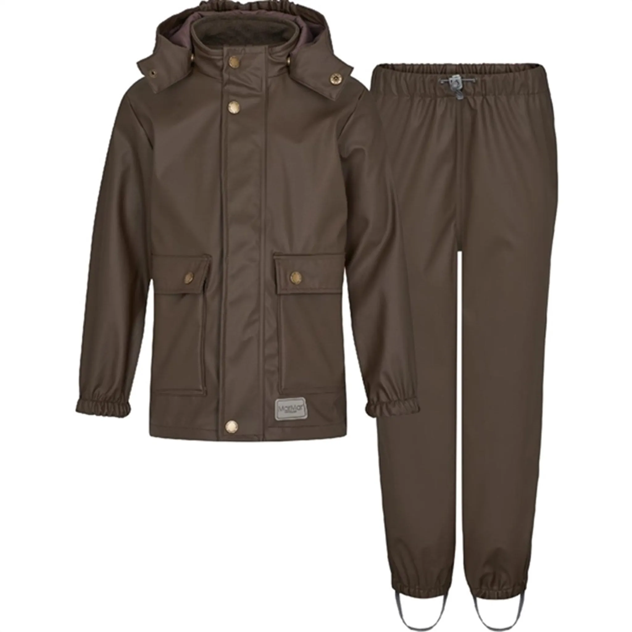 Practical Jacket Cold resistant MarMar Osmund Rainwear Set Nori Green