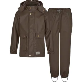 Practical Jacket Cold resistant MarMar Osmund Rainwear Set Nori Green