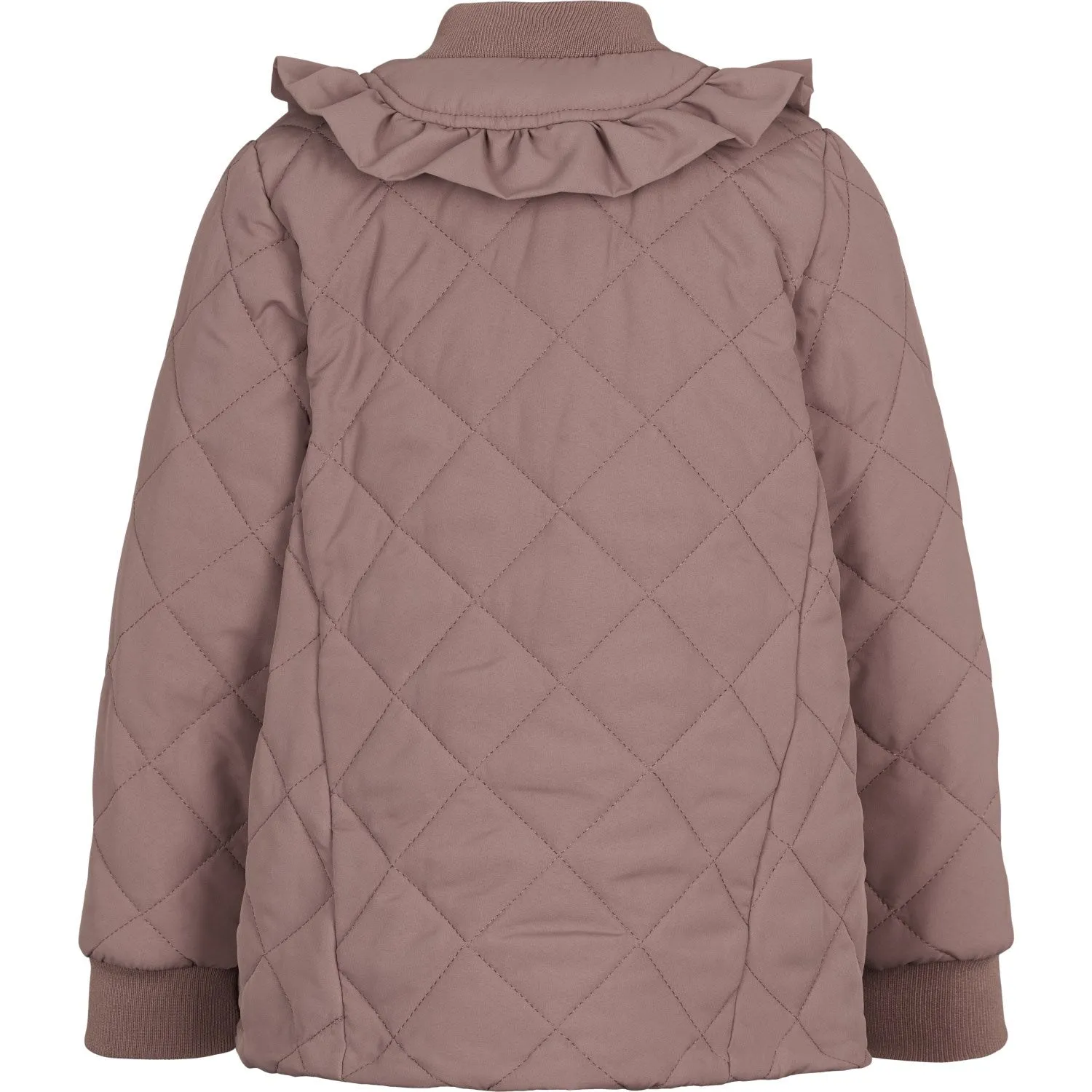 Knot-Detail MarMar Thermo Quilt Berry Air Omalla Jacket