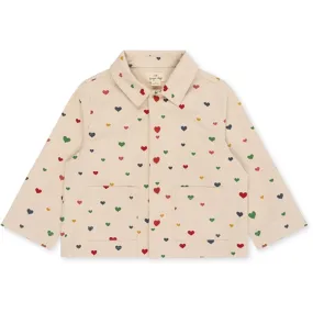 Konges Sl?jd Multi Heart Blush Fen Shirt Jacket Efficient Protection