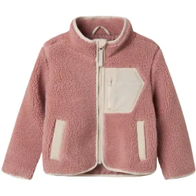Name It Woodrose Nmnmattia Sherpa Jacket Pb Flexible Layer
