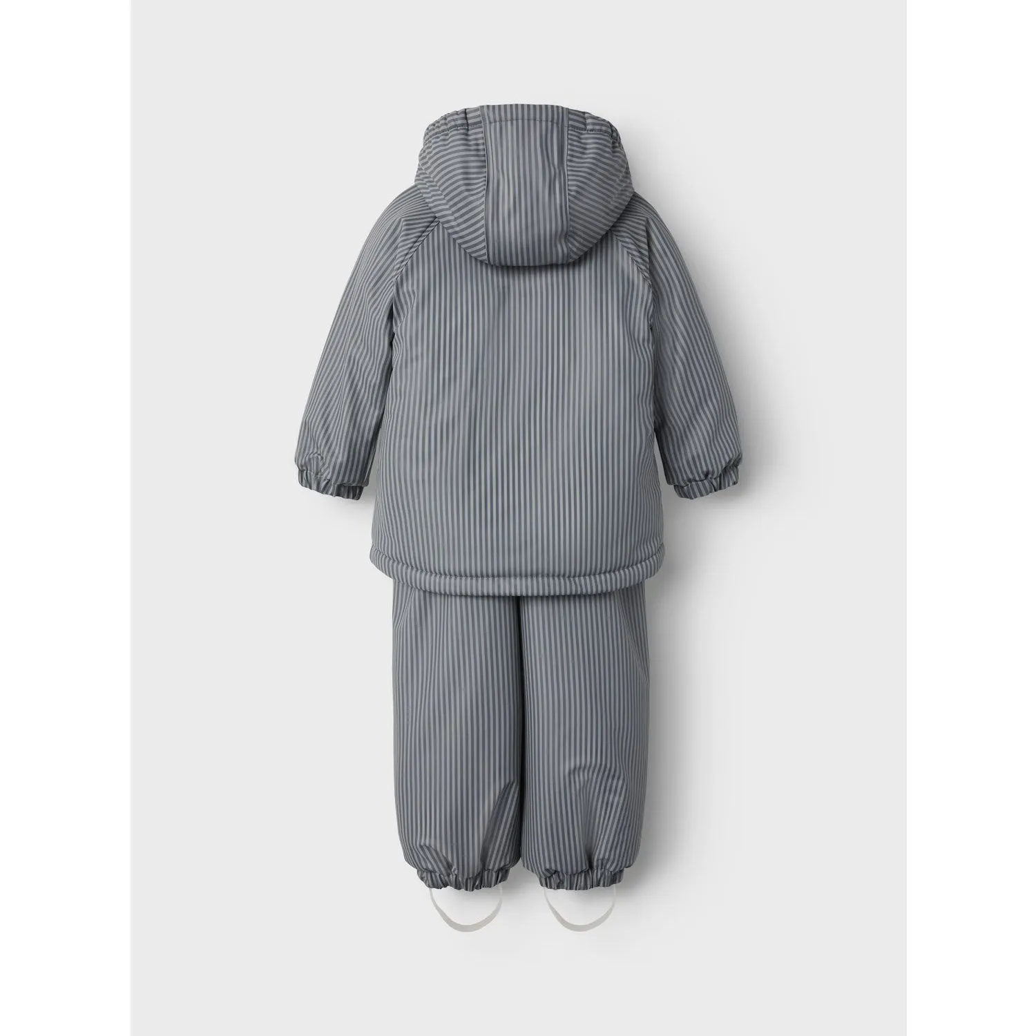Lil'Atelier Ultimate Grey Nmmladry10 Set Aop Fo Lil Wanderer Coat Style Water Wicking Coat