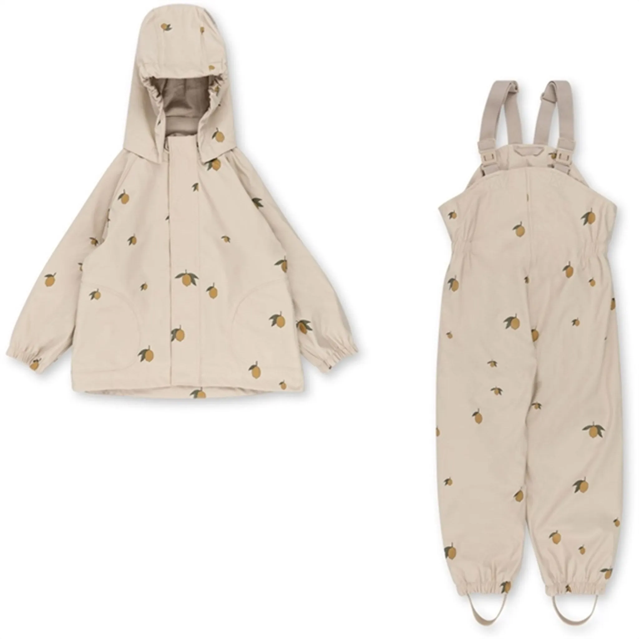 Konges Sl?jd Lemon Rainy Palme Rain Set Trail Travel