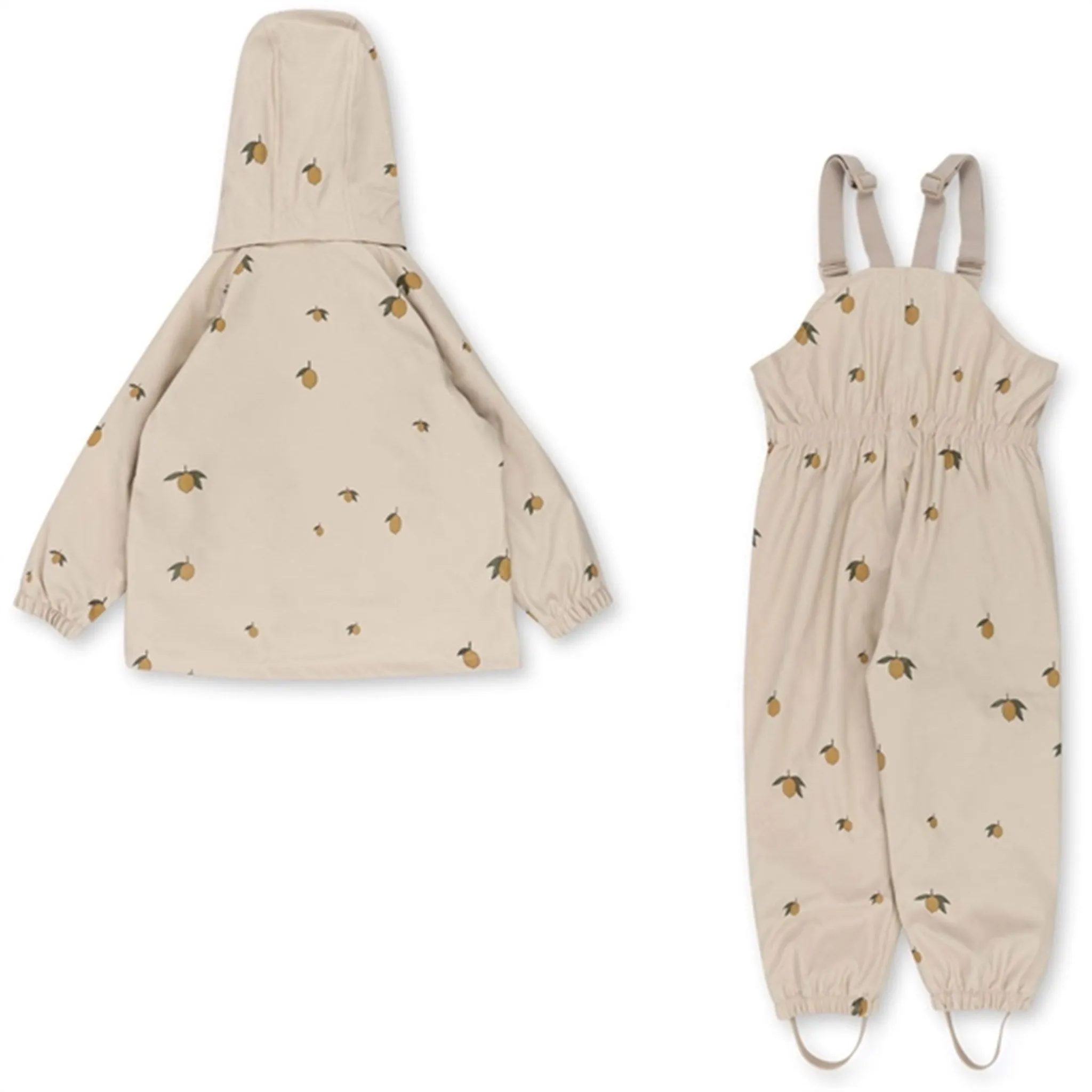 Konges Sl?jd Lemon Rainy Palme Rain Set Hiking Outfit