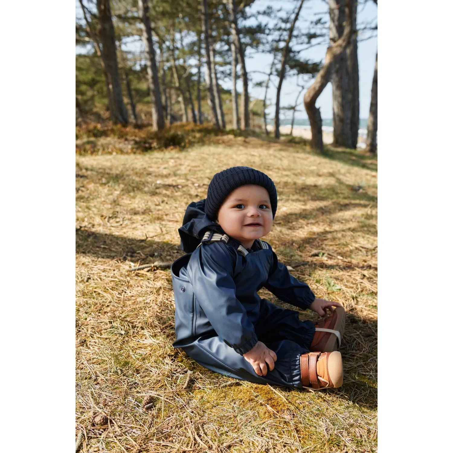 Long fit Wheat Ink Rainsuit Mika