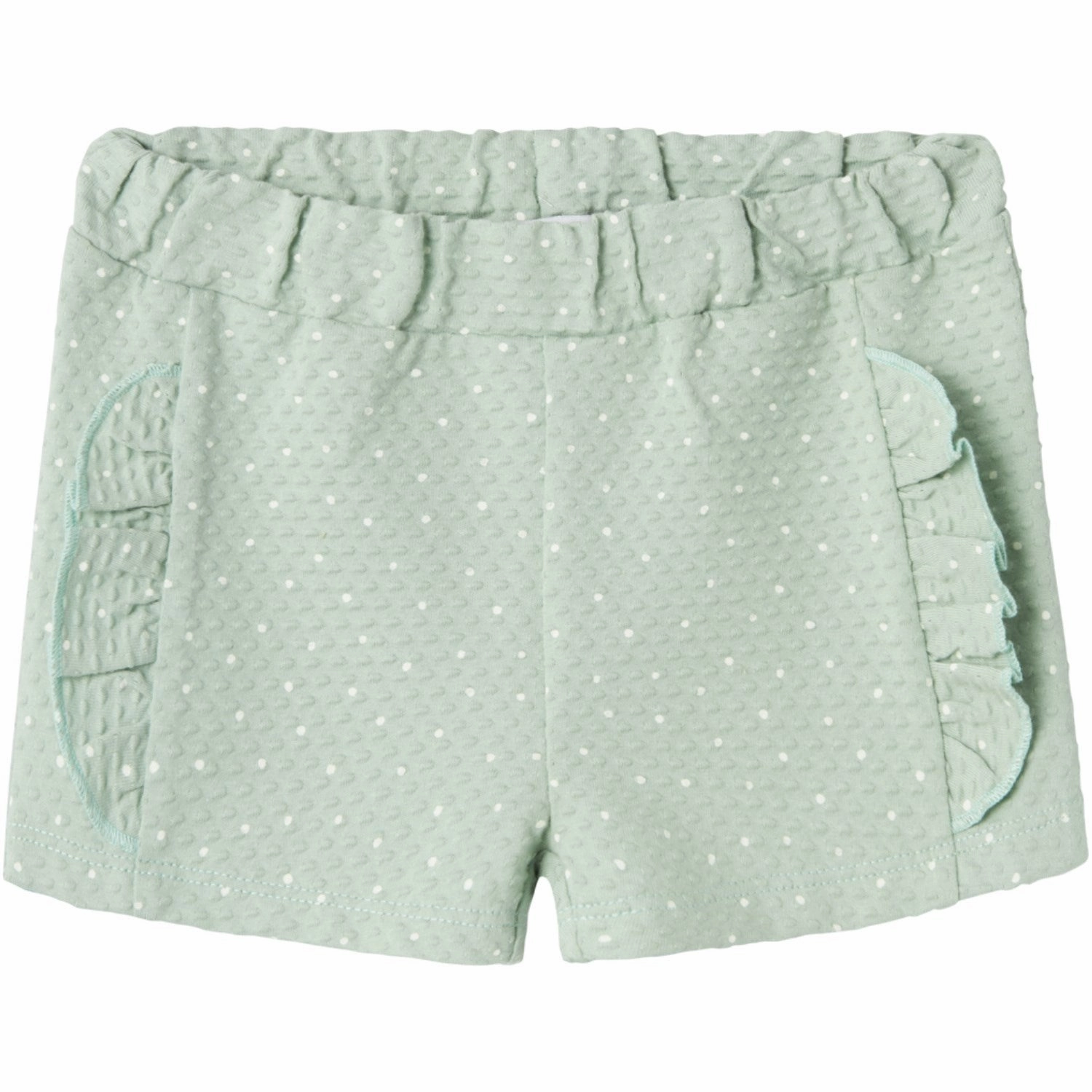Name It Silt Green Hadot Shorts Anti Static Treatment