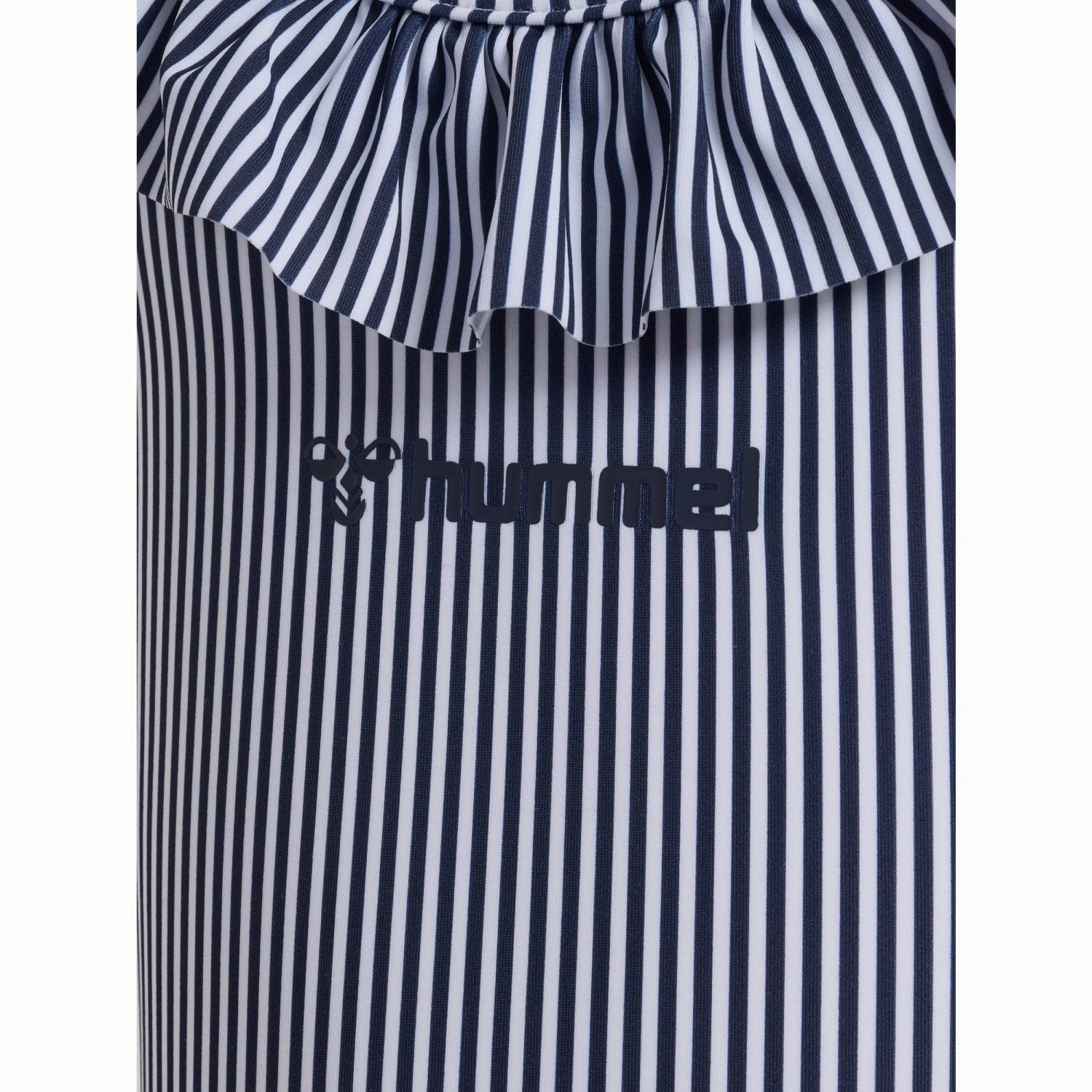 Neutral-Tones Hummel Navy Blazer/Bright White Frilli Swimsuit