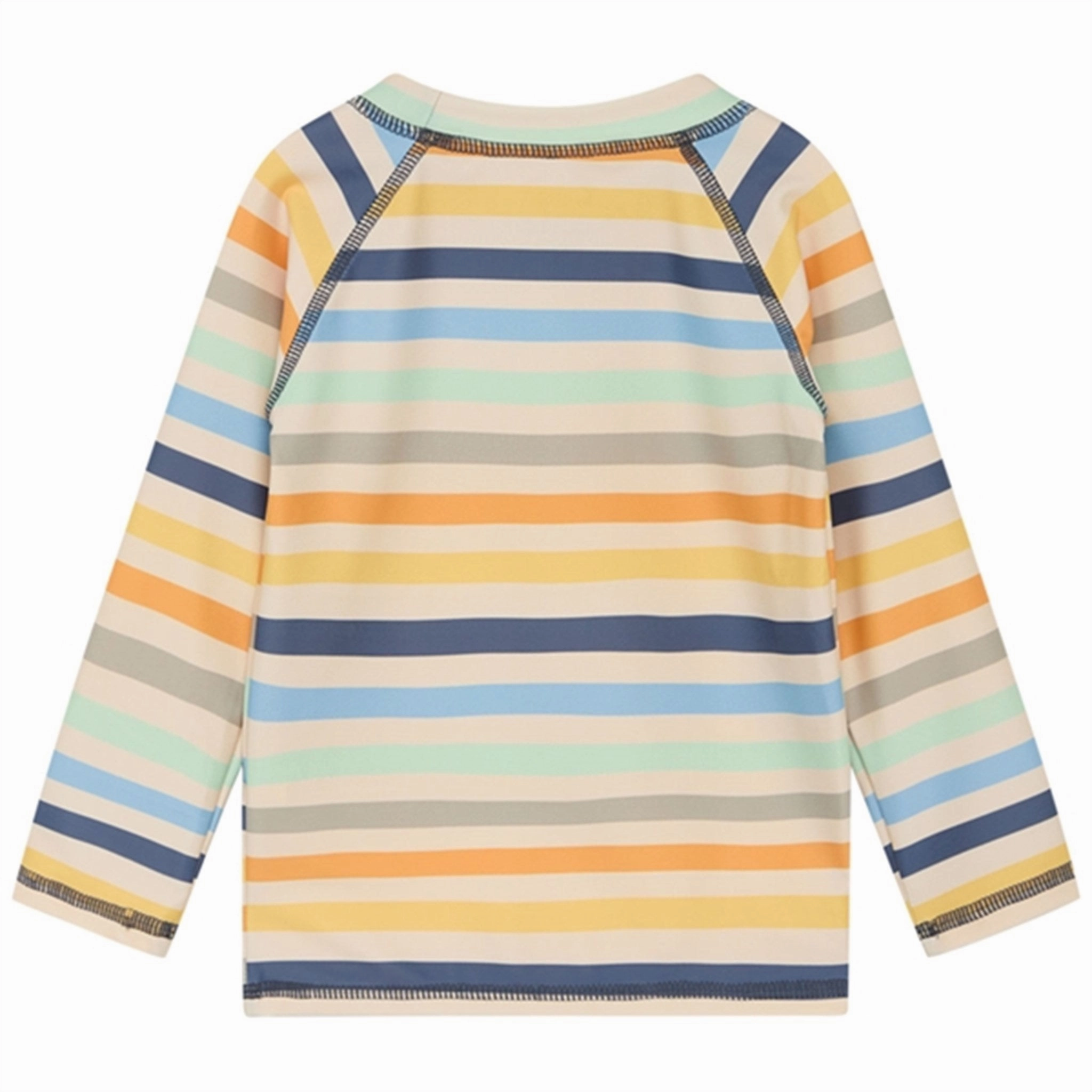 Hydrodynamic Cut Double Layered Fabric Hust & Claire Peony Blue Maiak Swim Blouse