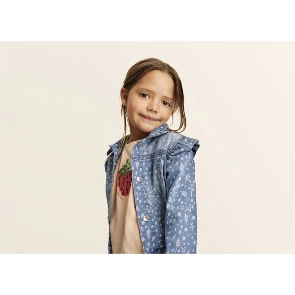 Minymo China Blue Denimjacket Outerwear