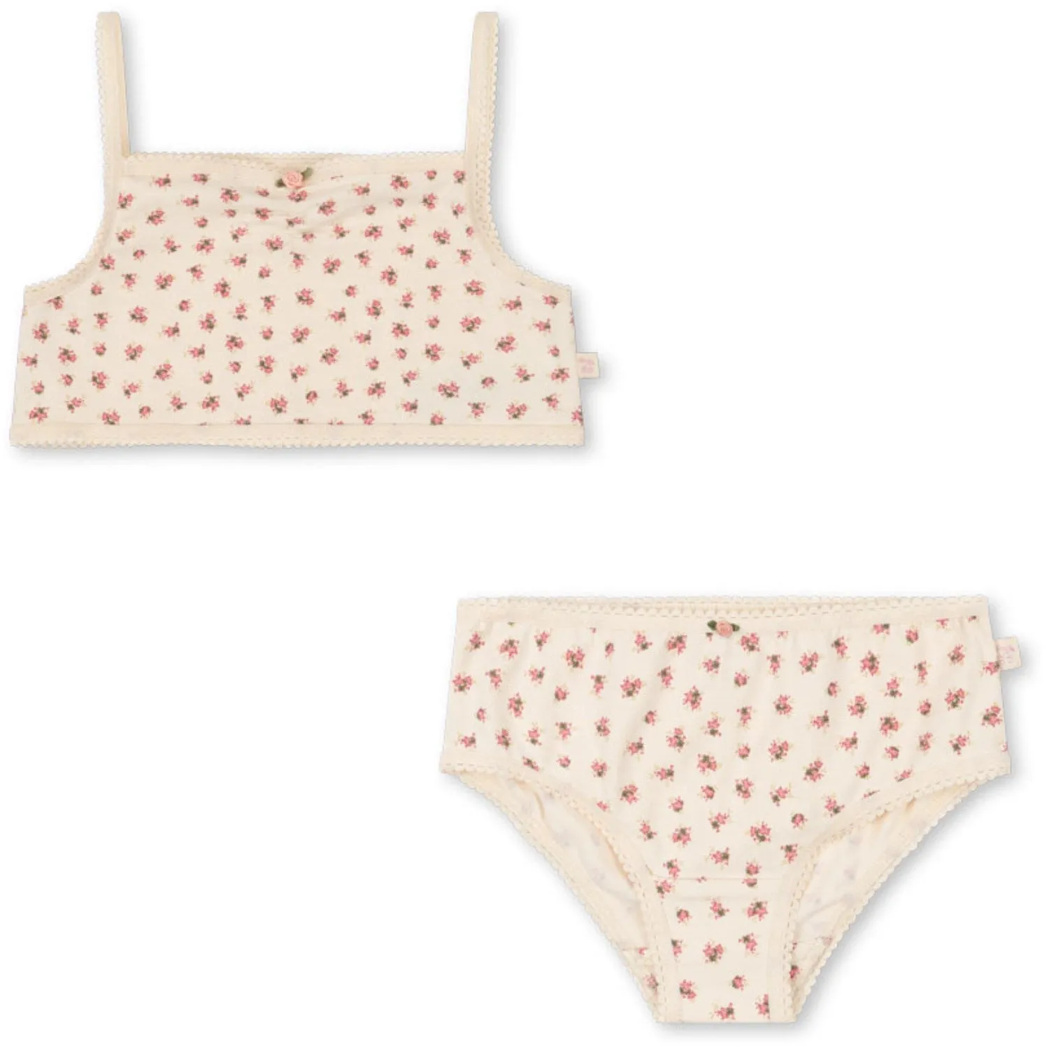 Konges Sl?jd Bloomie Basic Underwear Set Gots boundary Breathable Lining