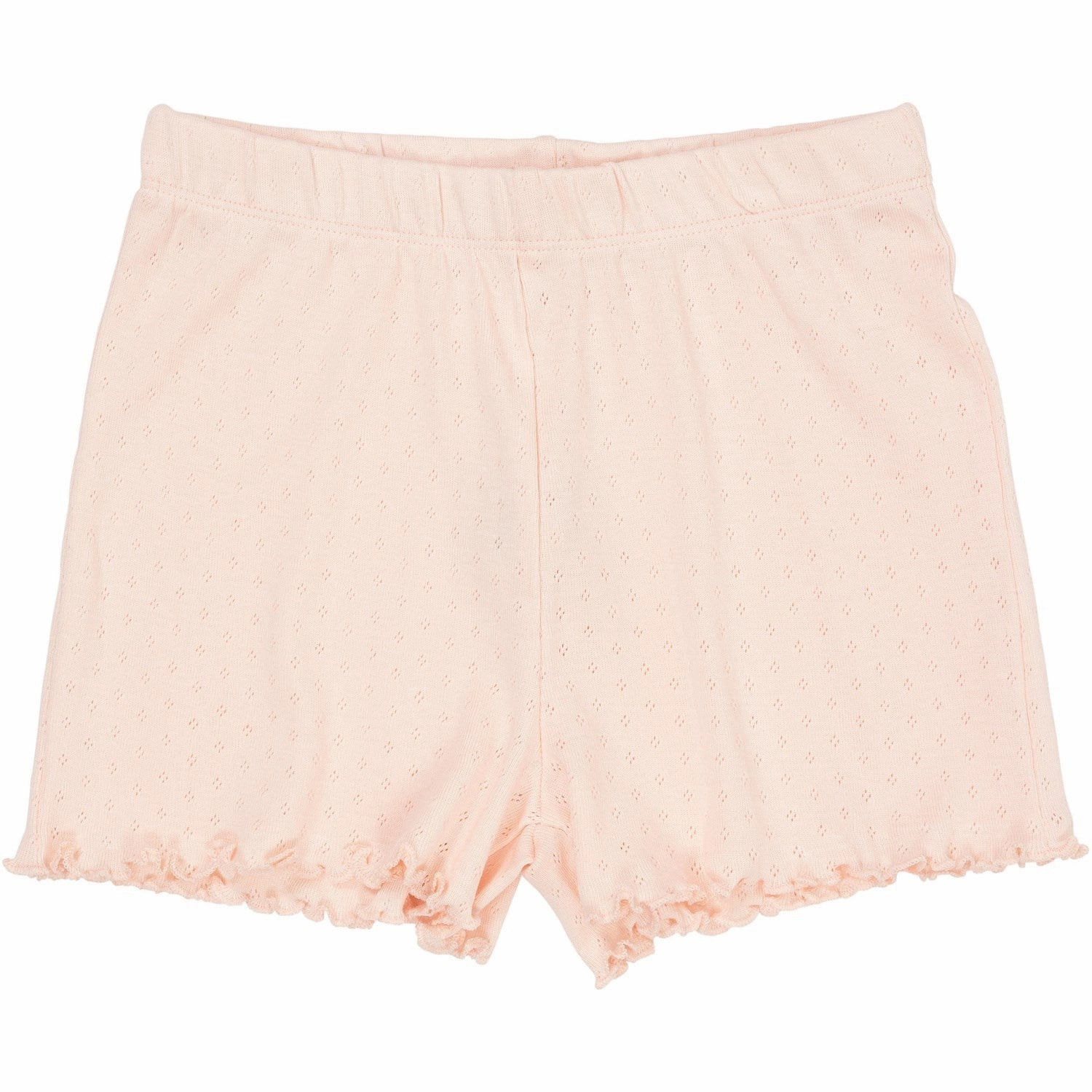 COPENHAGEN COLORS Dusty Rose Summer Pointelle Shorts Warm Look