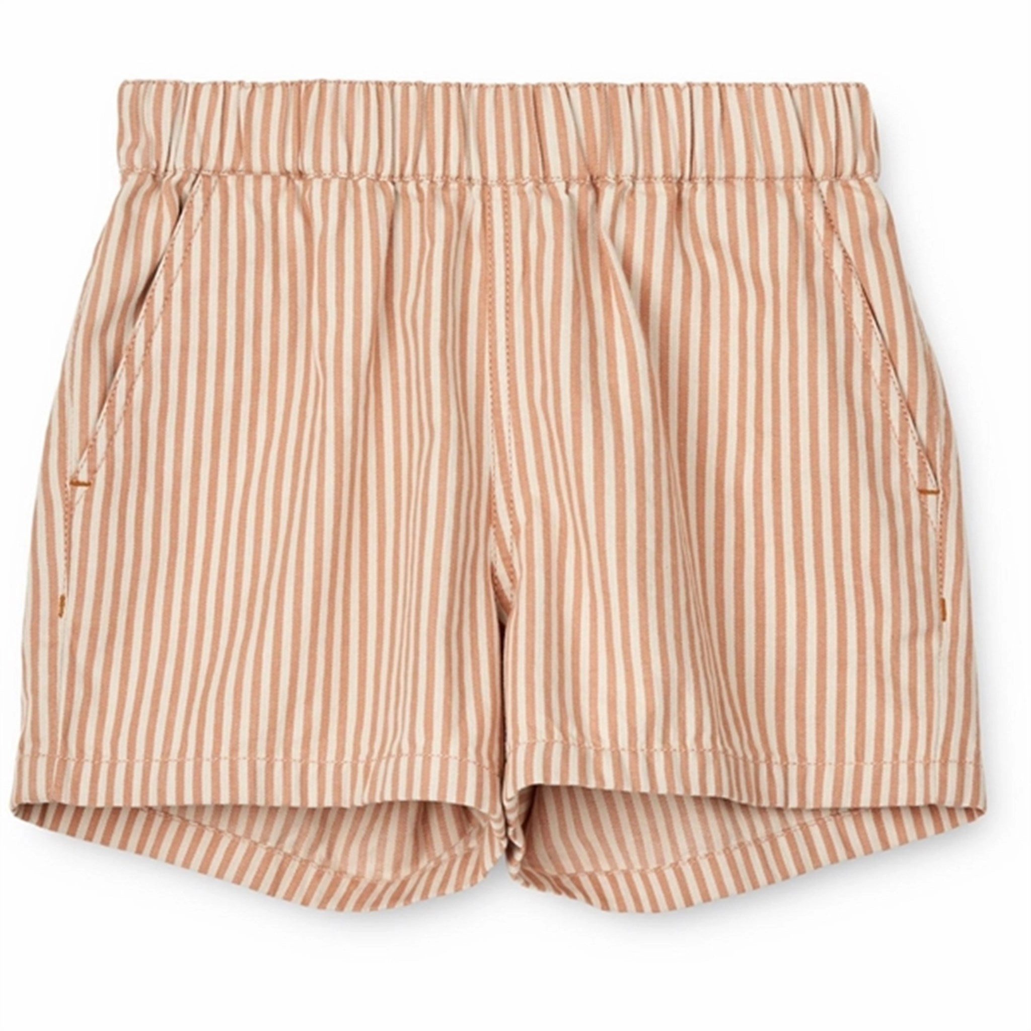 Liewood Y/D Stripe Tuscany Rose/Sandy Ayo Stripe Shorts Luxury Brand Eco-friendly