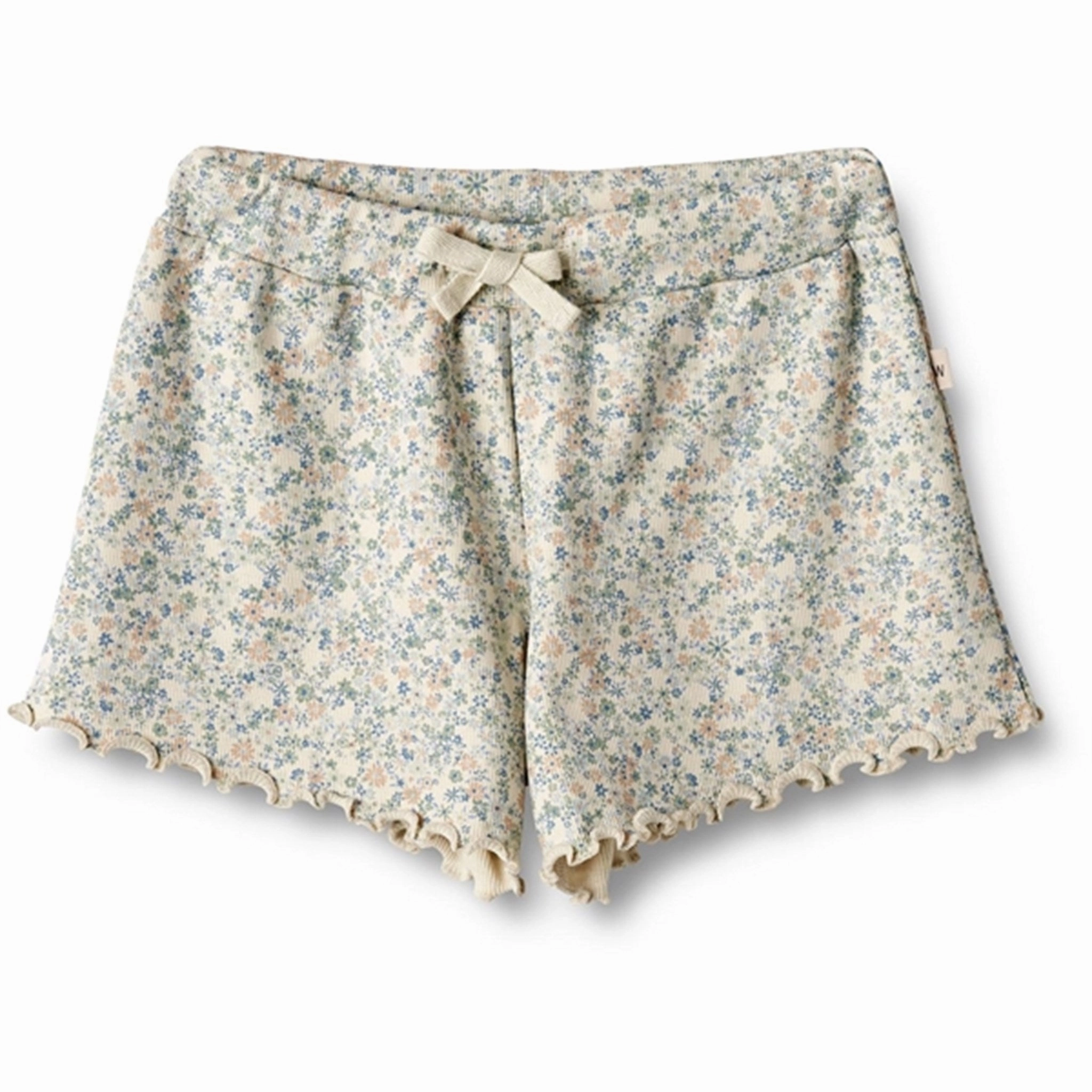 Wheat Sandshell Mini Flowers Rib Shorts Gertrud Polyester fabric Outdoor Days